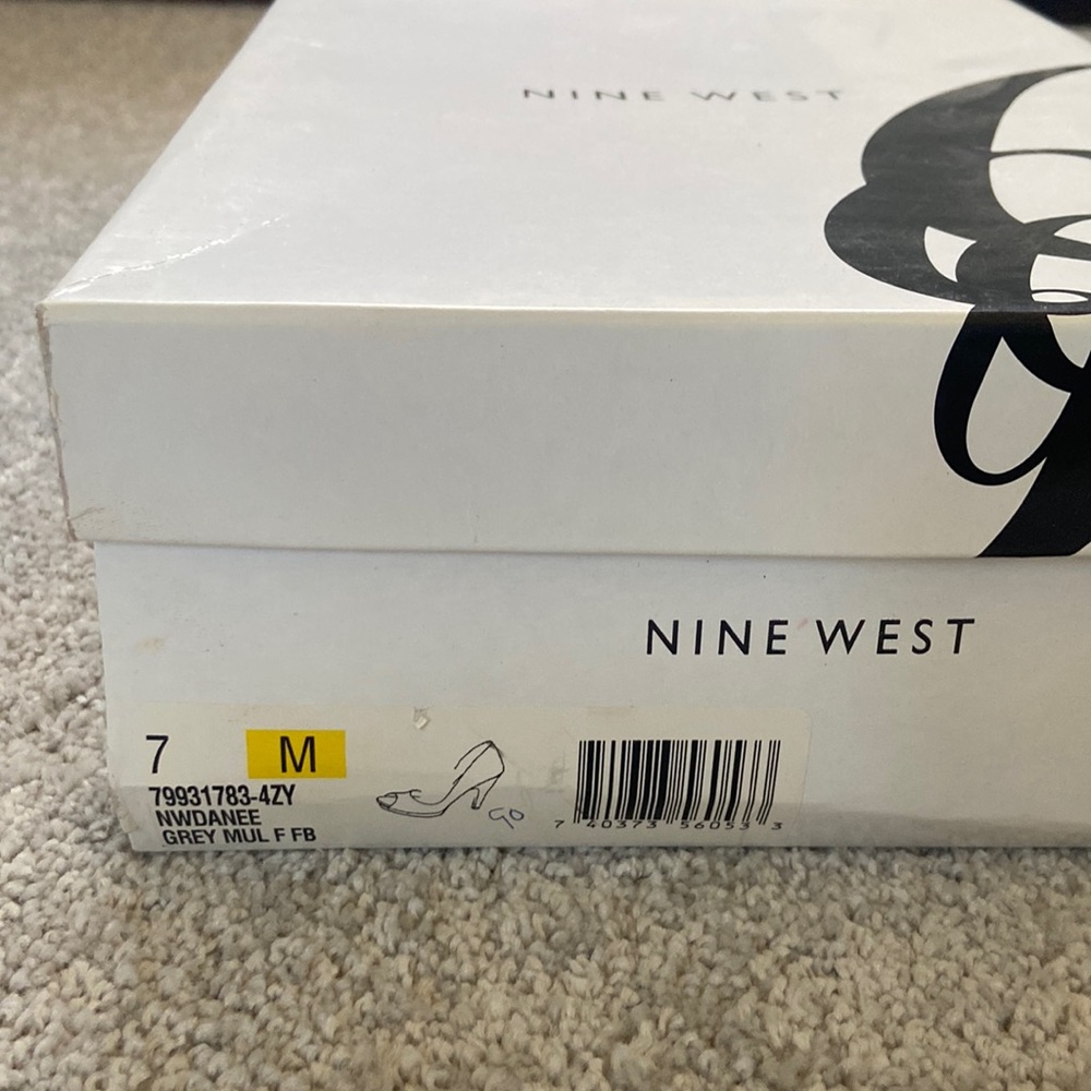 Leopard Nine West Women’s heels. Size 7.